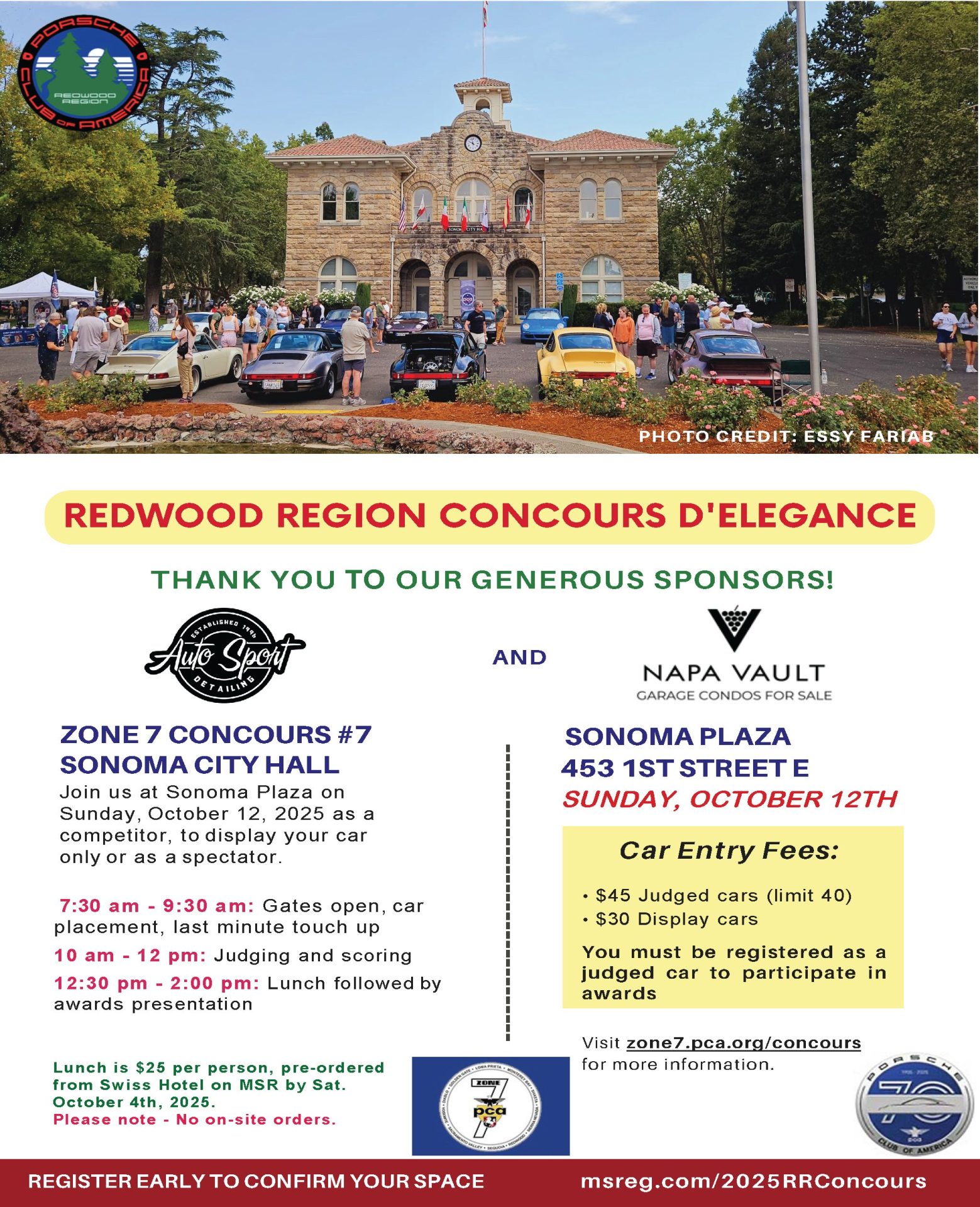 Redwood Region Concourse d'Elegance 2025